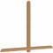 Ekena Millwork Eugene Smooth Timber Gable Bracket, Western Red Cedar, 96"W x 64"H x 3 1/2"D x 3 1/2"F, 16/12 Pitch GBW096X64X0404EUG00SWR - alternate 4